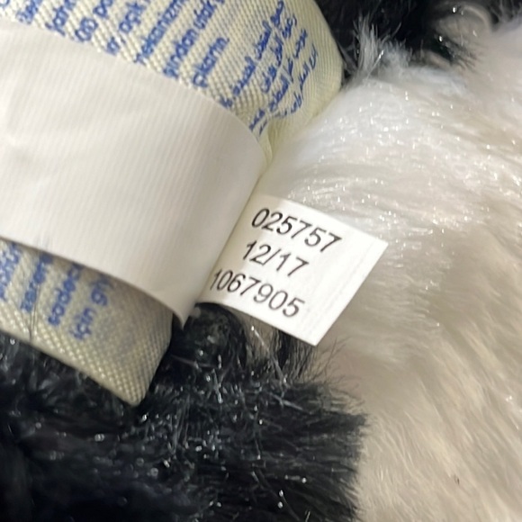 Build a Bear Border Collie Dog Stuffed Animal Plush BAB Black White Promise Pets - Picture 11 of 13